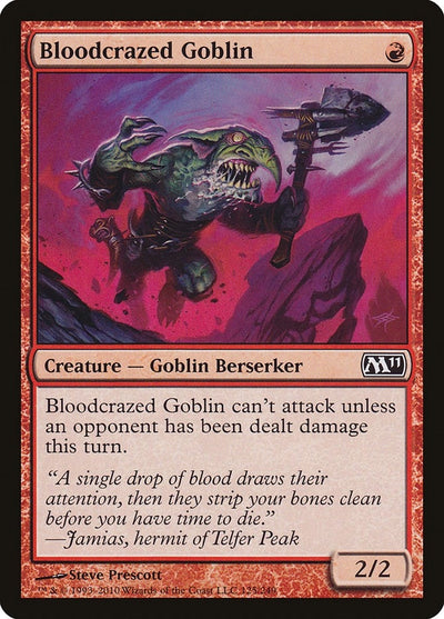 Bloodcrazed Goblin (125) (M11)