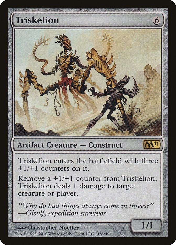 Image for Triskelion (218) (M11) - Magic: The Gathering
