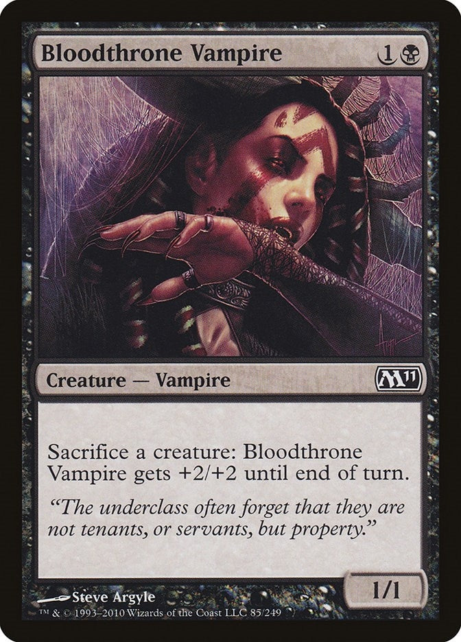 Image for Bloodthrone Vampire (85) (M11) - Magic: The Gathering