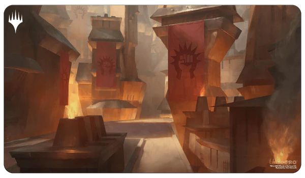 Ravnica Remastered Boros Legion Sacred Foundry Standard Gaming Playmat for Magic: The Gathering