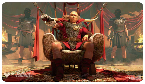 Fallout® Caesar, Legion’s Emperor Standard Gaming Playmat