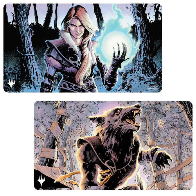 Innistrad Remastered Arlinn Kord / Arlinn, Embraced by the Moon Double-Sided Playmat for Magic: The Gathering