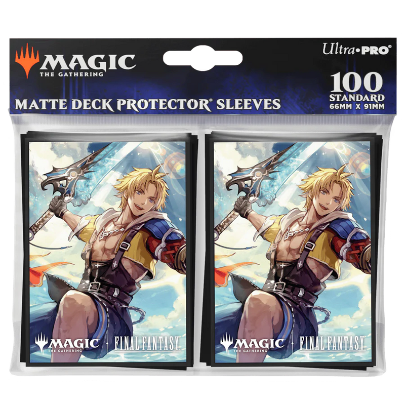 FINAL FANTASY™ Tidus, Yuna's Guardiane 100ct Deck Protector Sleeves