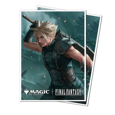 FINAL FANTASY™ Cloud, Planet's Champion 105ct APEX Deck Protector™ Sleeves