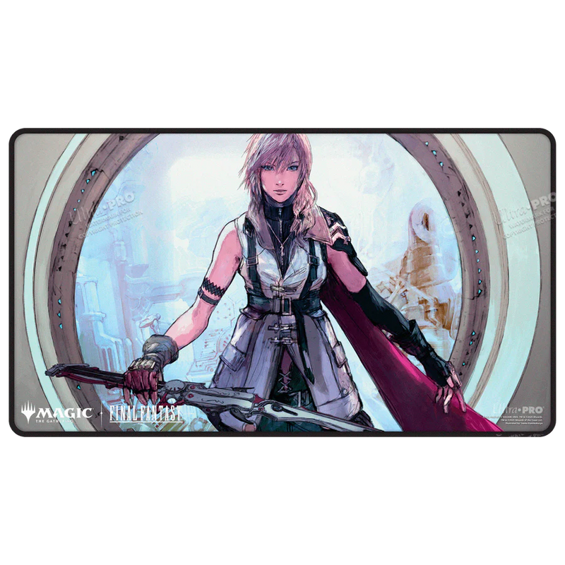 FINAL FANTASY™ Lightning, Army of One Black Stitched Playmat