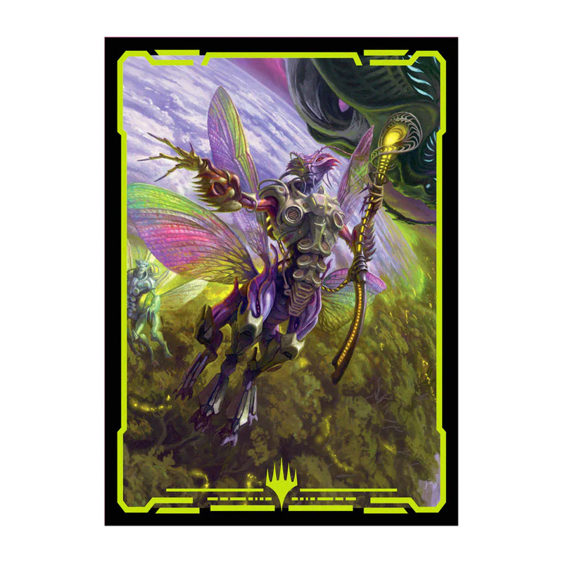 Edge of Eternities World Shaper 100ct Deck Protector Sleeves in Clear Box for Magic: The Gathering
