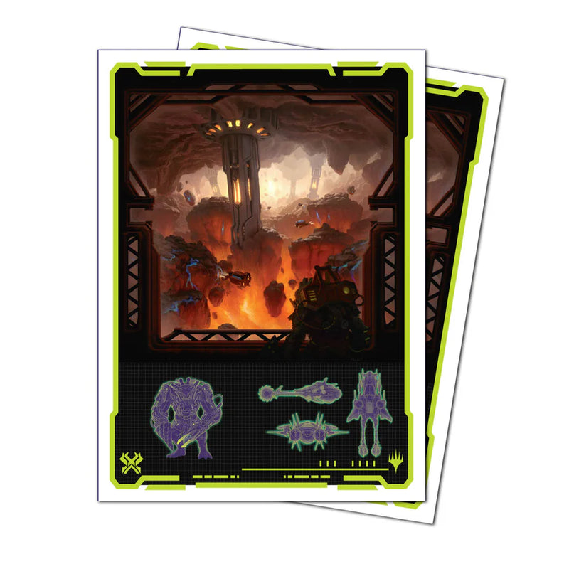 Edge of Eternities Kavaron, Memorial World 105ct APEX Deck Protector Sleeve