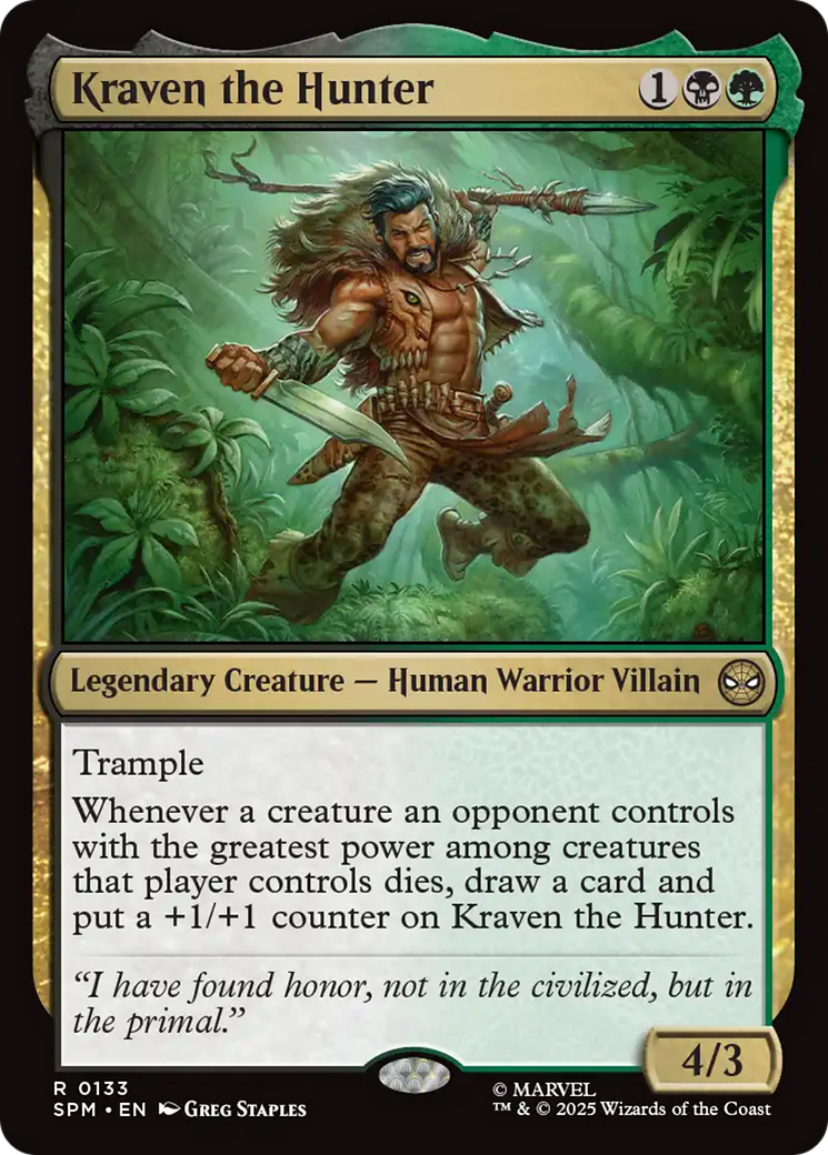 Kraven the Hunter (133) (SPM)
