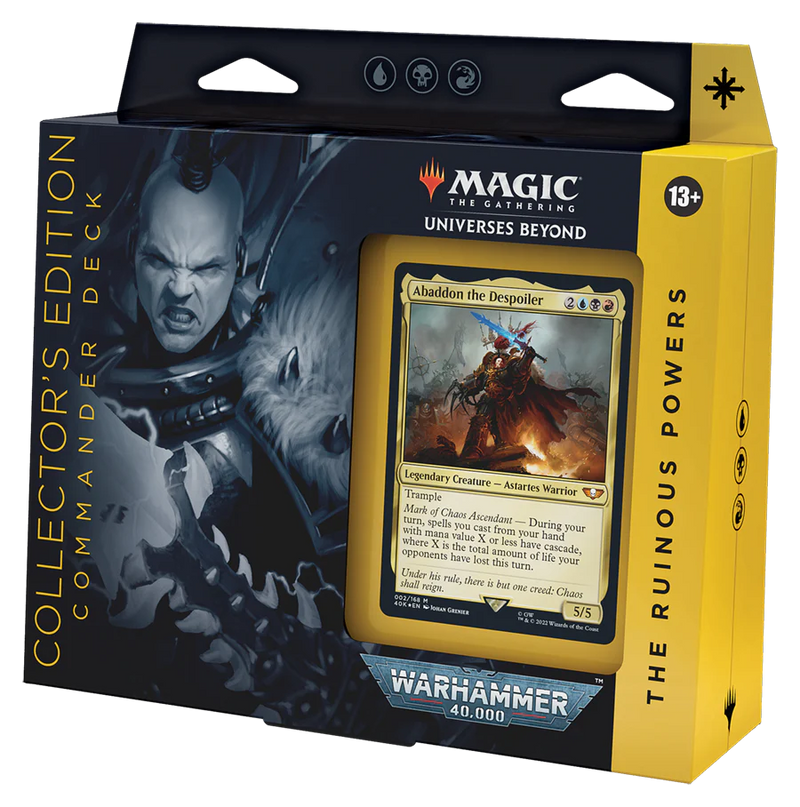 Collector Edition 40K Commander Deck - The Ruinous Powers