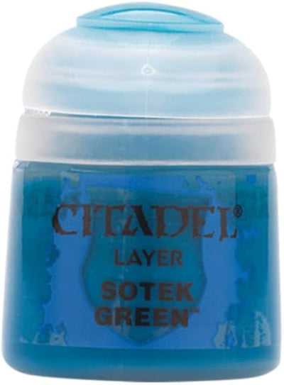 Citadel Layer Paint: Sotek Green