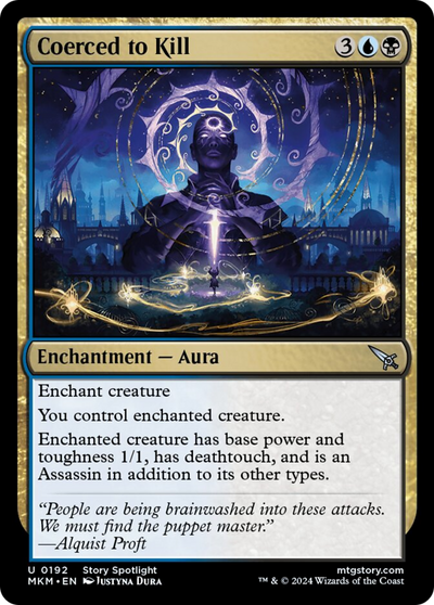 Coerced to Kill (192) (MKM)