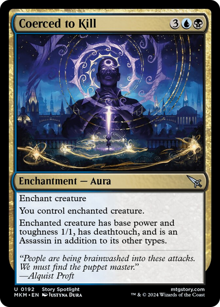 Coerced to Kill (192) (MKM)