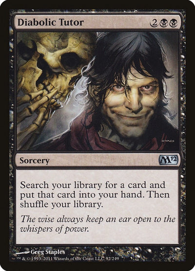 Diabolic Tutor (92) (M12)