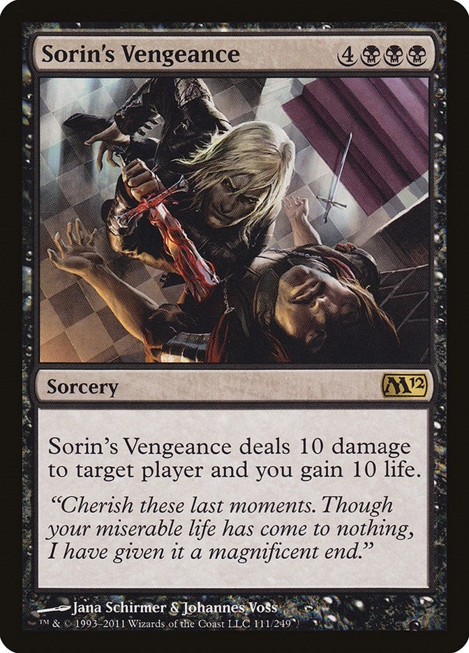 Image for Sorin's Vengeance (111) (M12) - Magic: The Gathering