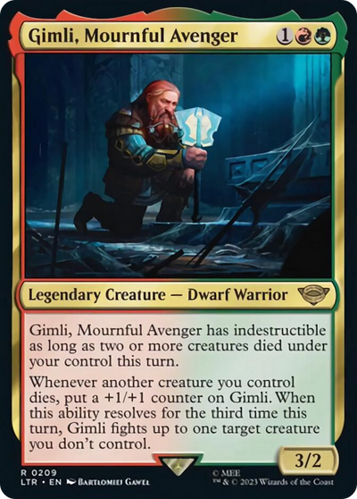 Gimli, Mournful Avenger (209) (LTR)