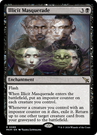 Illicit Masquerade (88) (MKM)