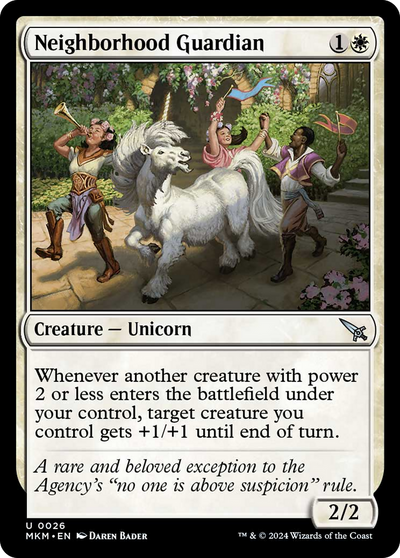 Neighborhood Guardian (26) (MKM)