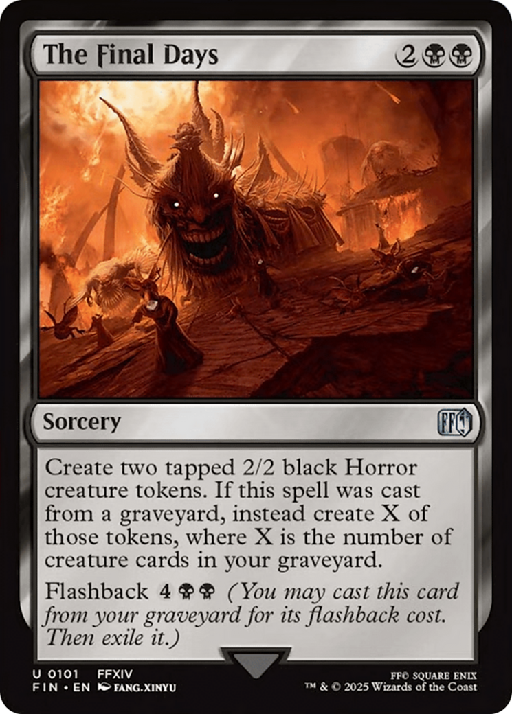 The Final Days (101) (FIN)