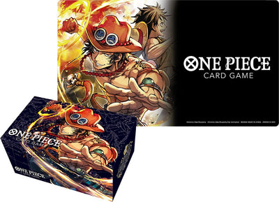 One Piece - Playmat & Card Case Portgas D. Ace