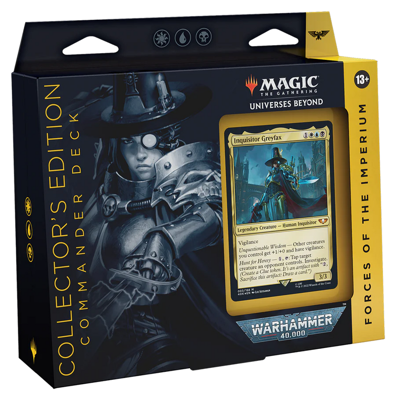Collector Edition 40K Commander Deck - Forces of the Imperium