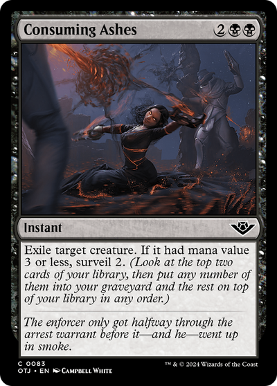 Consuming Ashes (83) (OTJ)