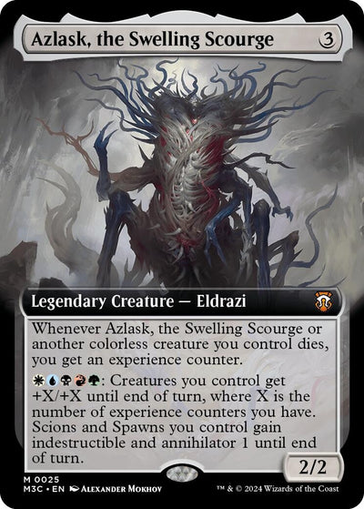 Azlask, the Swelling Scourge (Extended Art) [Modern Horizons 3 Commander]