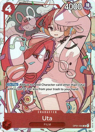 Uta (OP01-005) (Premium Card Collection -Uta-) [One Piece Promotion Cards]