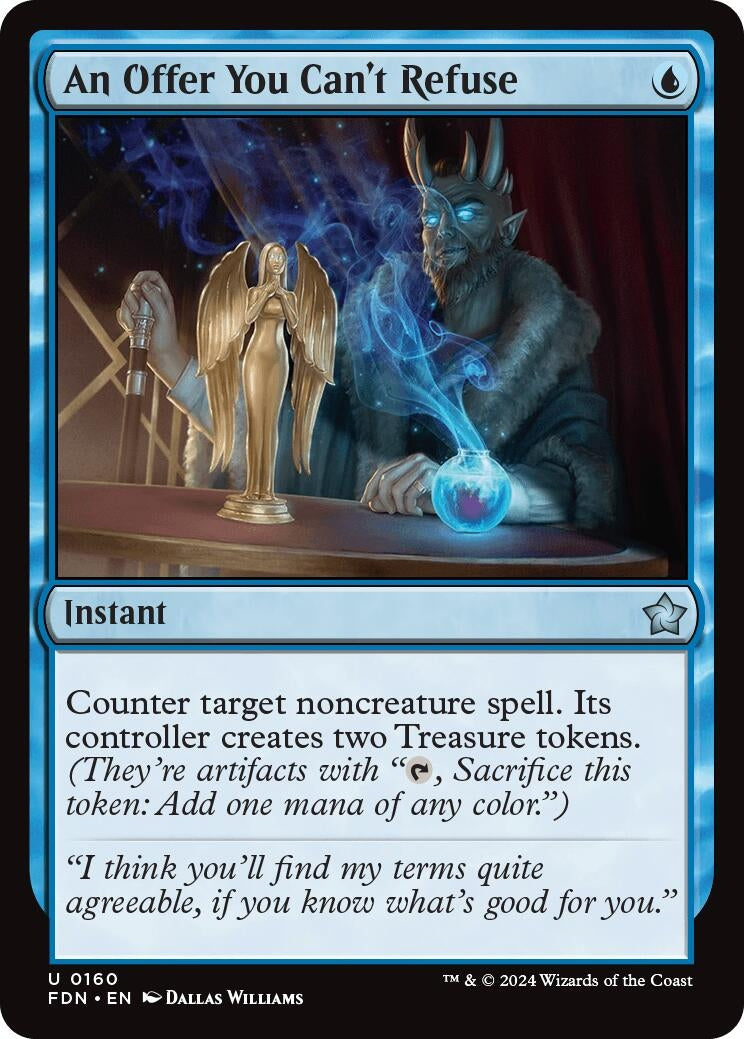 Image for An Offer You Can't Refuse (Foundations) (160) - Magic: The Gathering