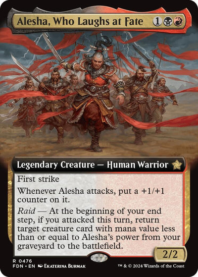 Alesha, Who Laughs at Fate (Extended Art) (Foundations) (476)