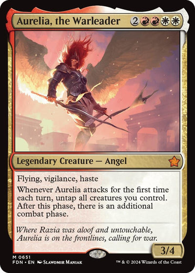Aurelia, the Warleader (Foundations) (651)
