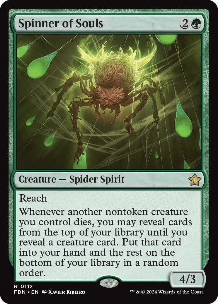 Image for Spinner of Souls (112) (FDN) - Magic: The Gathering