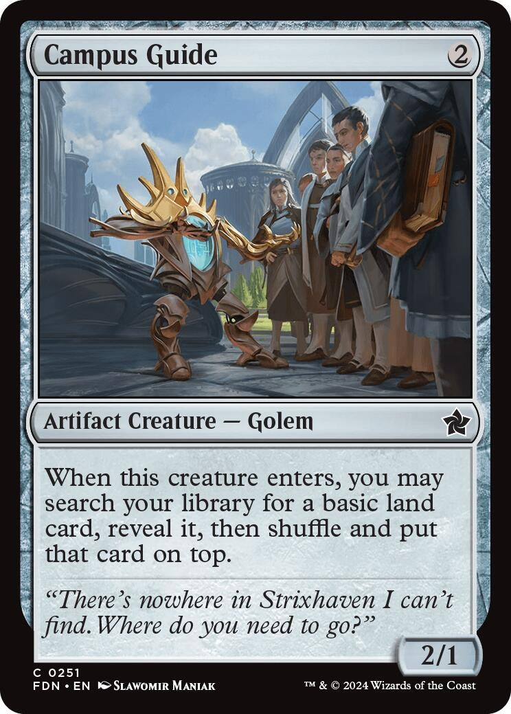 Image for Campus Guide (Foundations) (251) - Magic: The Gathering