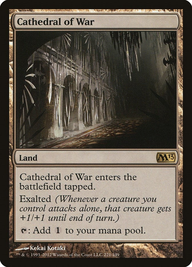 Image for Cathedral of War (221) (M13) - Magic: The Gathering
