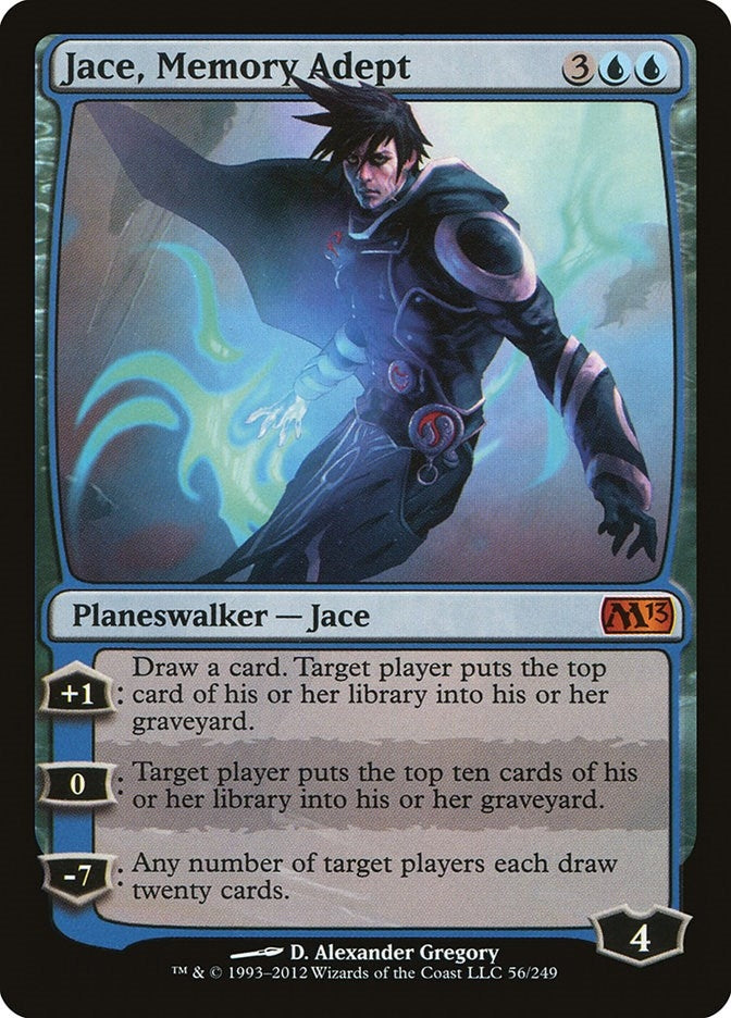 Image for Jace, Memory Adept (56) (M13) - Magic: The Gathering