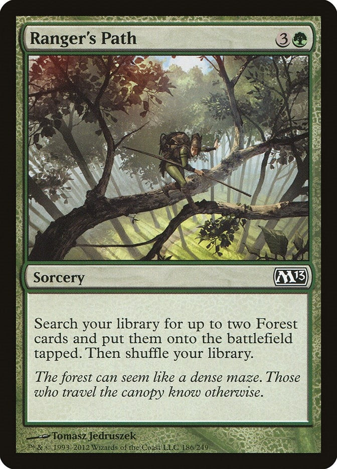 Image for Ranger's Path (186) (M13) - Magic: The Gathering