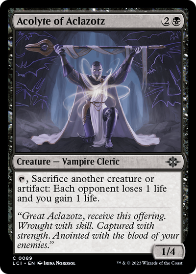 Acolyte of Aclazotz (89) (LCI)