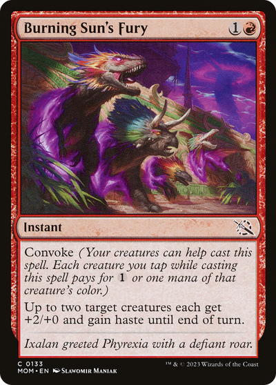 Burning Sun's Fury (133) (MOM)