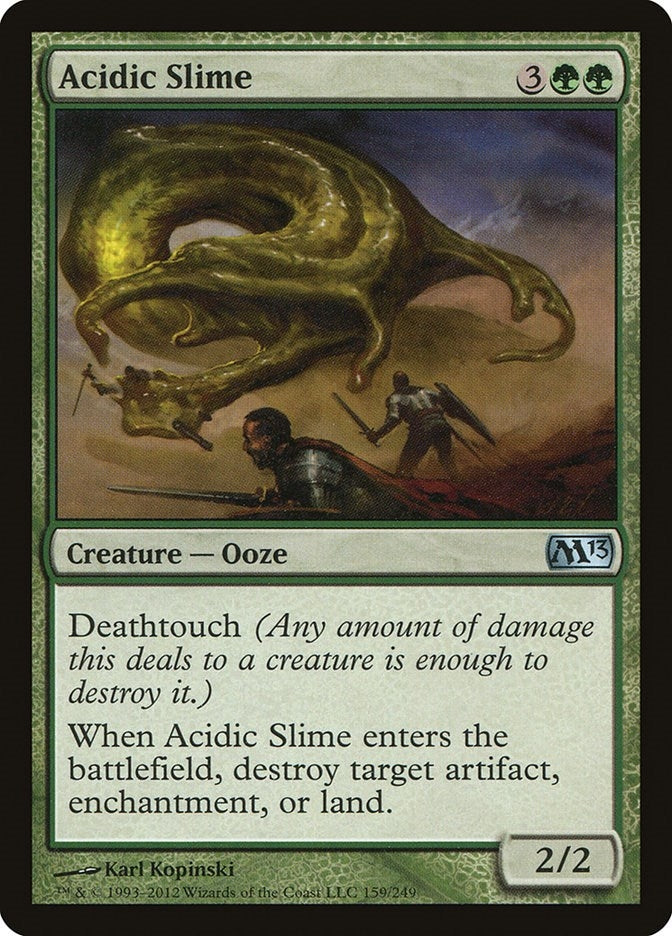 Image for Acidic Slime (159) (M13) - Magic: The Gathering