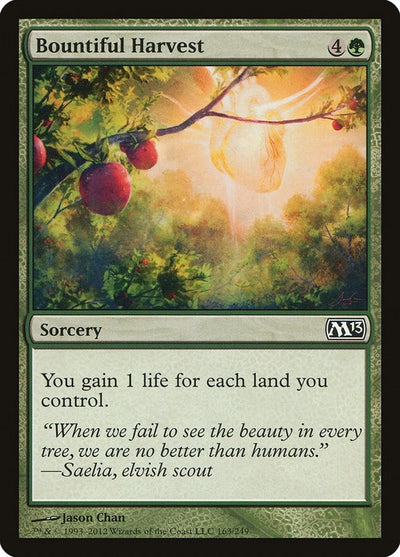 Bountiful Harvest (163) (M13)