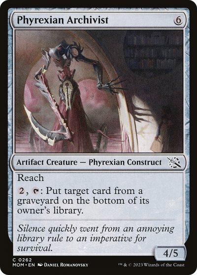 Phyrexian Archivist (262) (MOM)