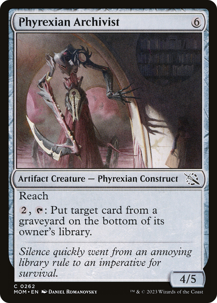 Phyrexian Archivist (262) (MOM)