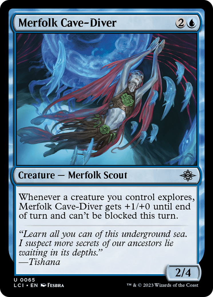 Merfolk Cave-Diver (65) (LCI)