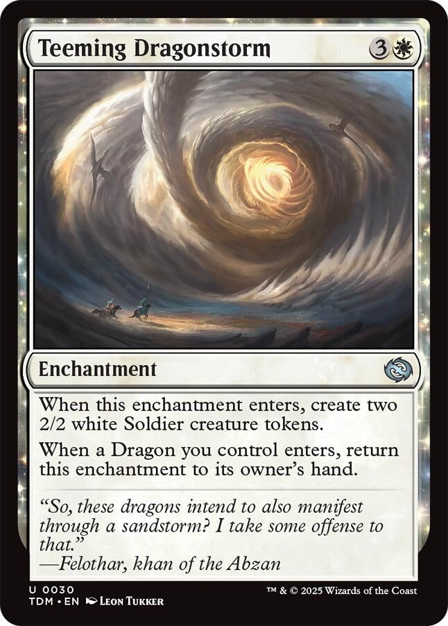 Image for Teeming Dragonstorm (30) (TDM) - Magic: The Gathering