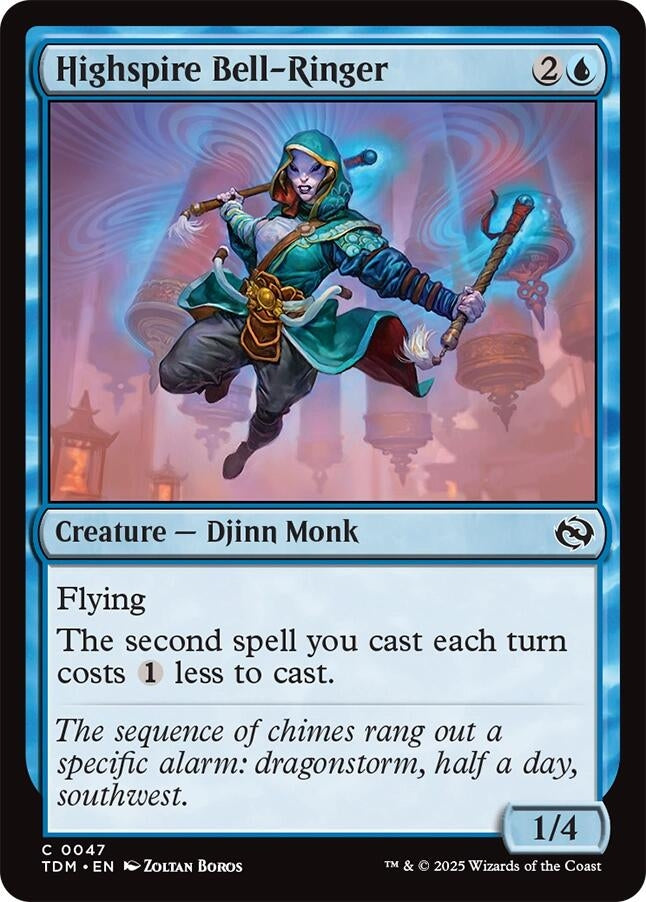 Image for Highspire Bell-Ringer (47) (TDM) - Magic: The Gathering