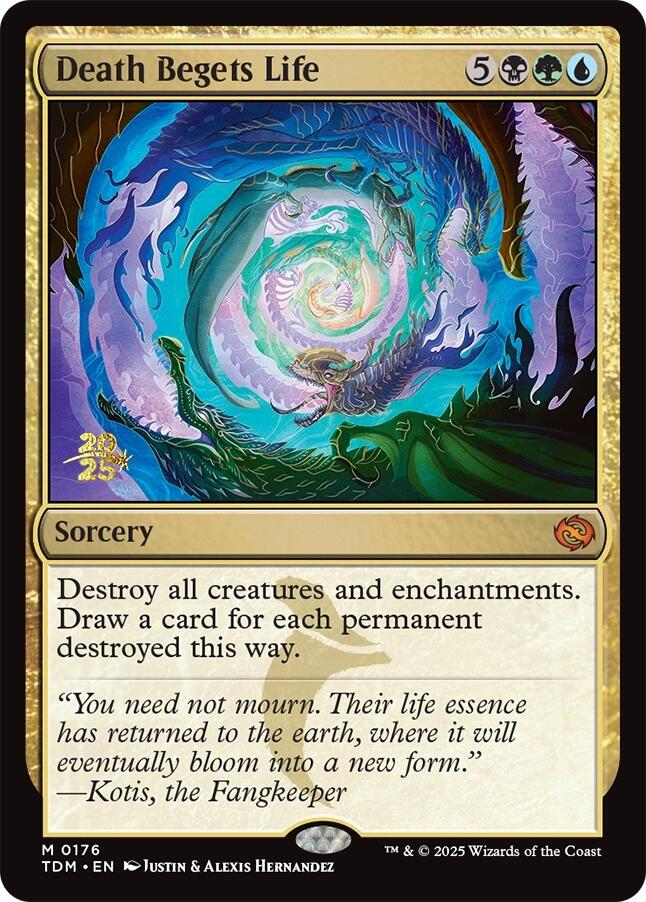 Death Begets Life [Tarkir: Dragonstorm Prerelease Cards]