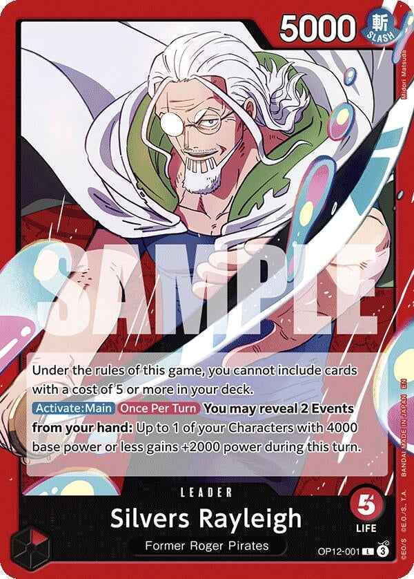 Silvers Rayleigh (OP12-001) (Legacy of the Master) (OP12)