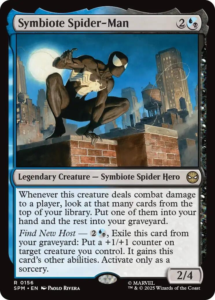 Image for Symbiote Spider-Man (156) (SPM) - Magic: The Gathering