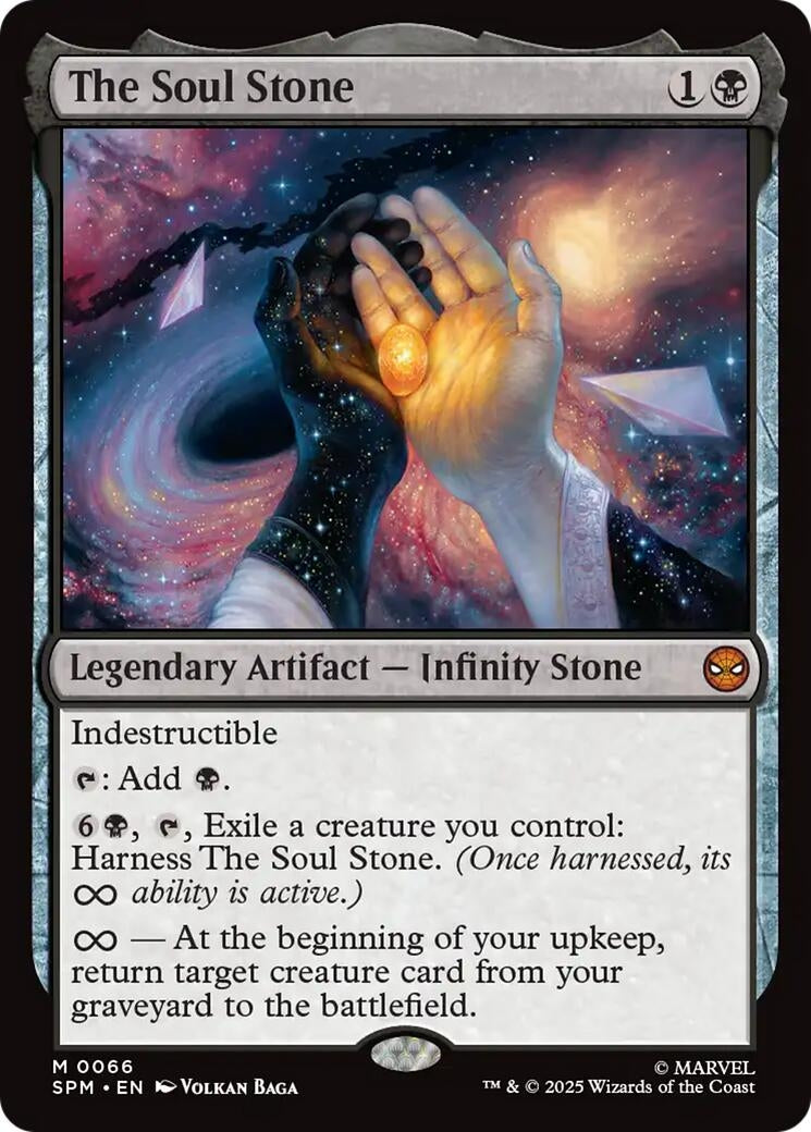 Image for The Soul Stone (66) (SPM) - Magic: The Gathering