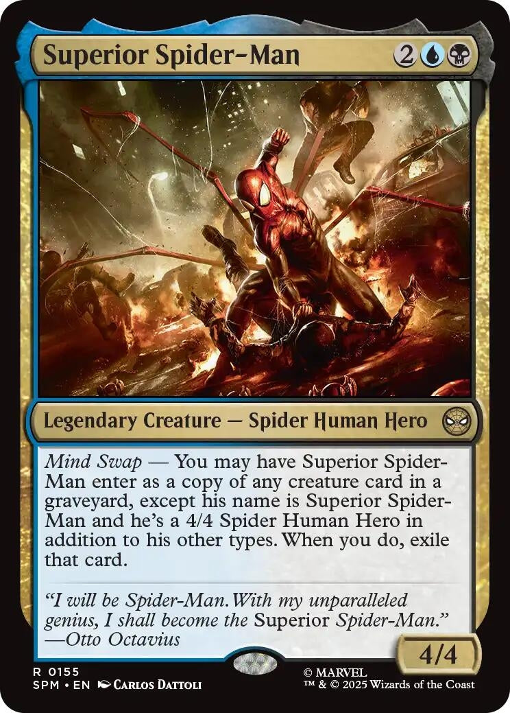 Image for Superior Spider-Man (155) (SPM) - Magic: The Gathering