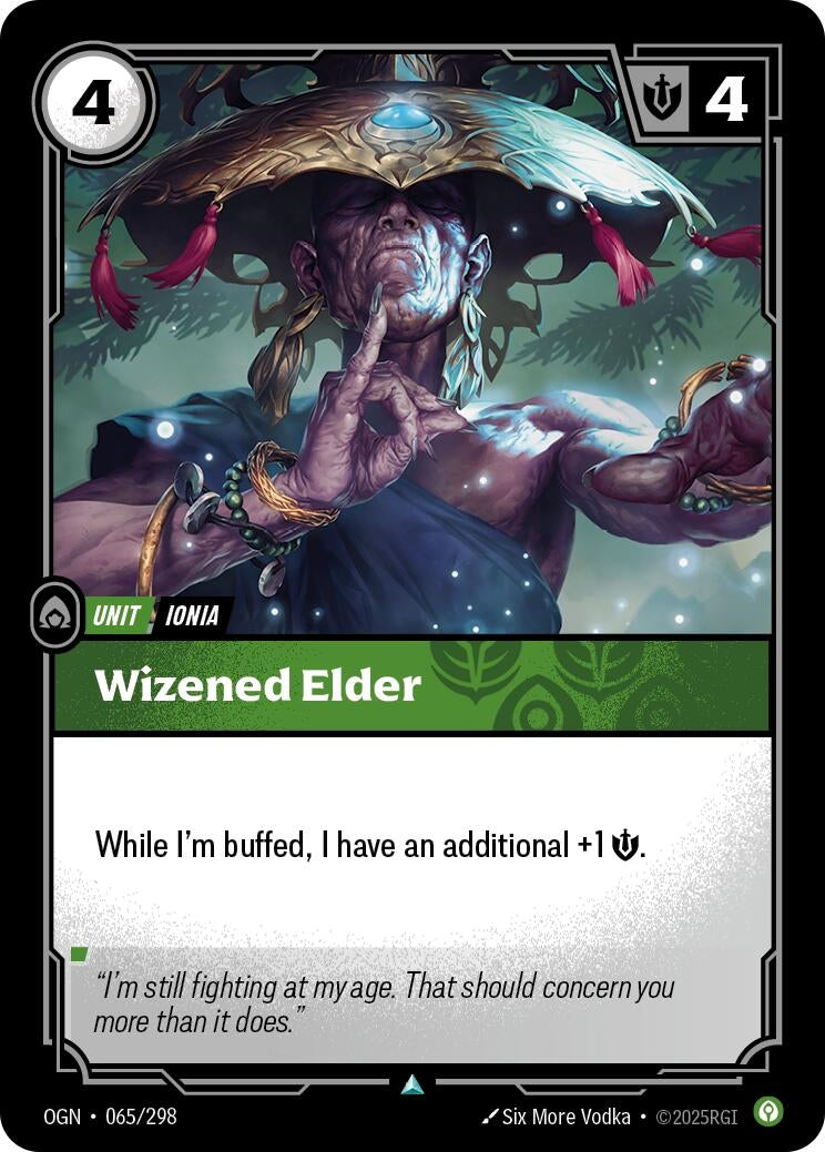 Image for Wizened Elder (065/298) (OGN) - Riftbound: League of Legends Trading Card Game